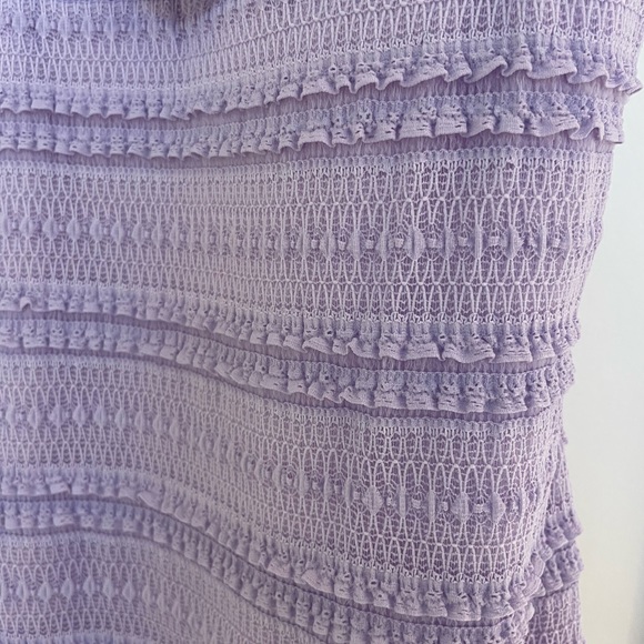 Superdown Carissa lace mini dress in lavender - Picture 5 of 7